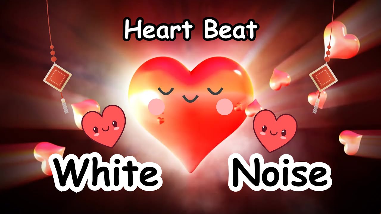 Heartbeat White Noise Baby Sensory Soothing Heart Beat Sounds Womb