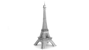 Metal Earth ICONX Eiffel Tower Model
