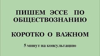 Пишем эссе по обществознанию. Задание 29. Пишем эссе по обществознанию. Задание 29.