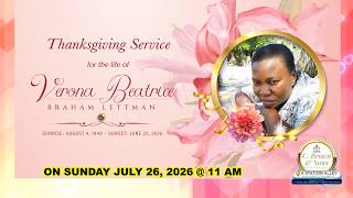 VERONA BEATRICE LETTMAN FUNERAL SERVICE
