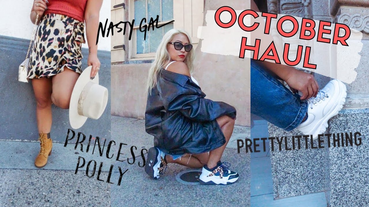 OCTOBER HAUL | Collective Fall 2019 Fashion from Boohoo, Princess Polly, Nasty Gal + Cotton On