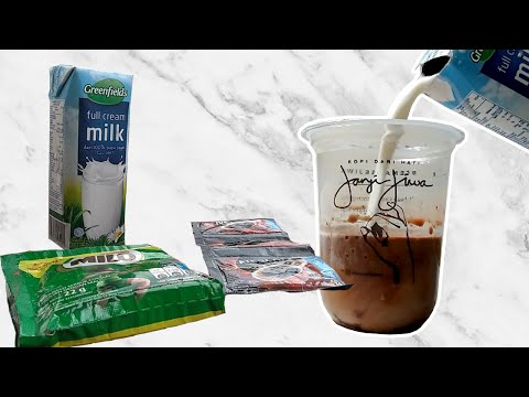 Cara Membuat Kopi Milo Macchiato