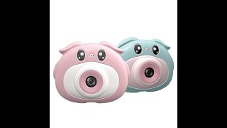 high quality kids camera 720p with games print cheap selfie smart digital toy touch screen screenshot 1