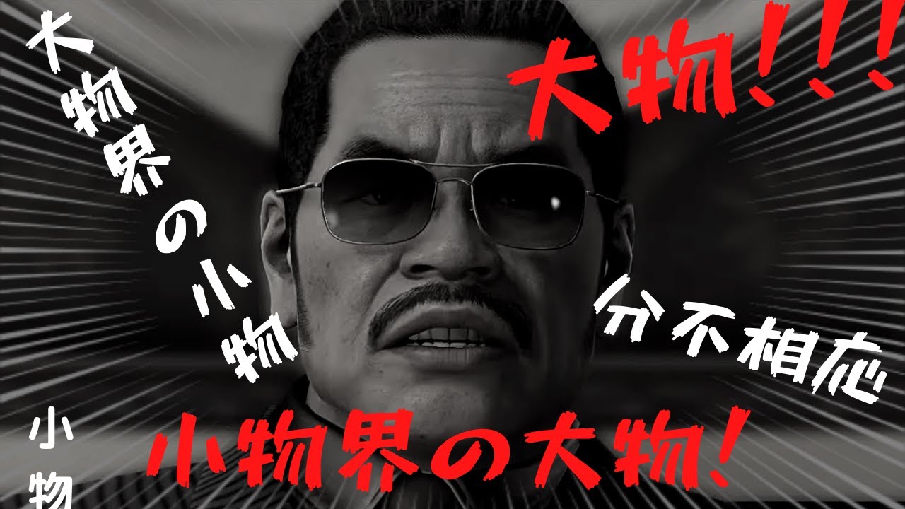 【小物界の大物】すまん、小物過ぎて見えんかったわ【龍が如く0 | ニュイ】