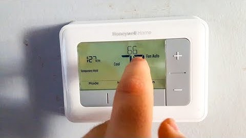 Wire and Install Honeywell T5 -7 Day Programmable Thermostat