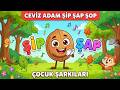 Ceviz Adam Şip Şap Şop 🌰 Animasyonlu Bebek Şarkıları ve Dans