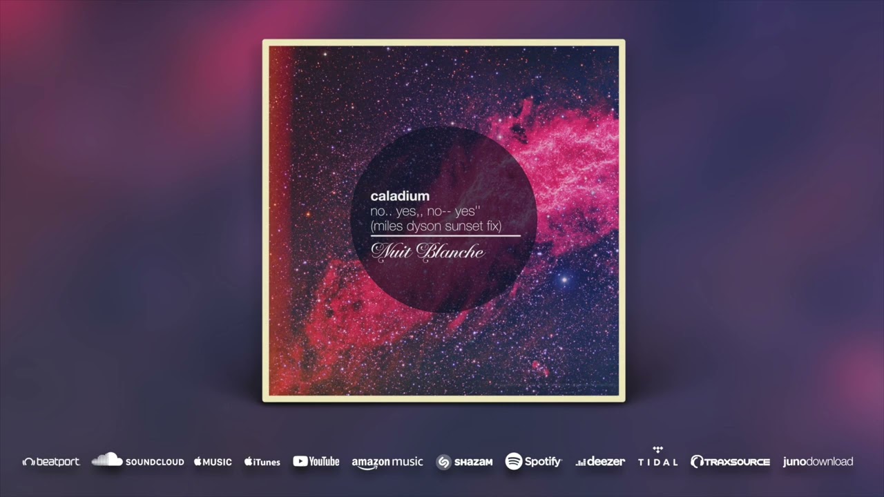在 YouTube 上觀看「Caladium - No.. yes,, no-- yES'' (Miles Dyson Sunset Fix) [CHILL OUT | ELECTRONICA]」
