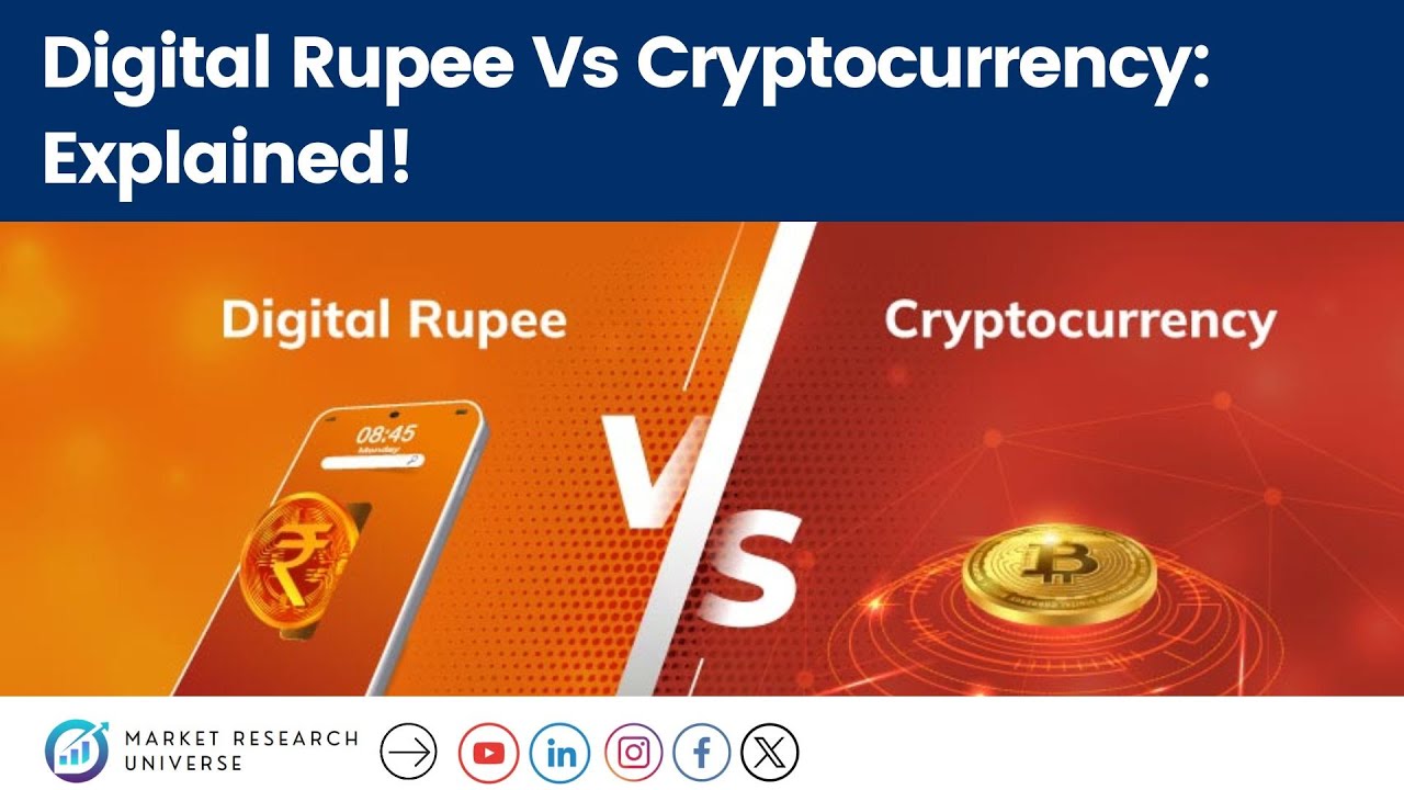 Digital Rupee Vs Cryptocurrency Explained!