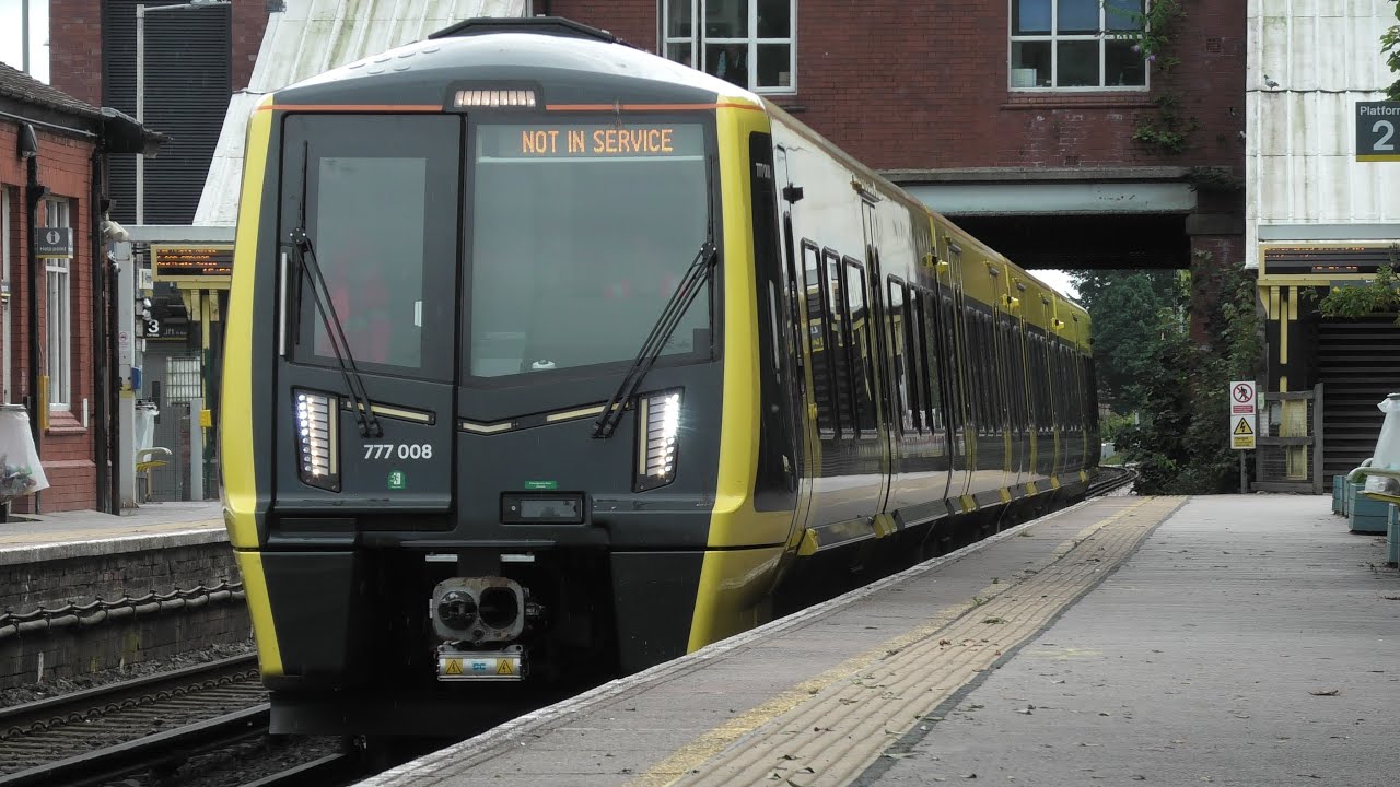Trains at Formby Northern Line 9/8/21 ft. Class 777008 YouTube