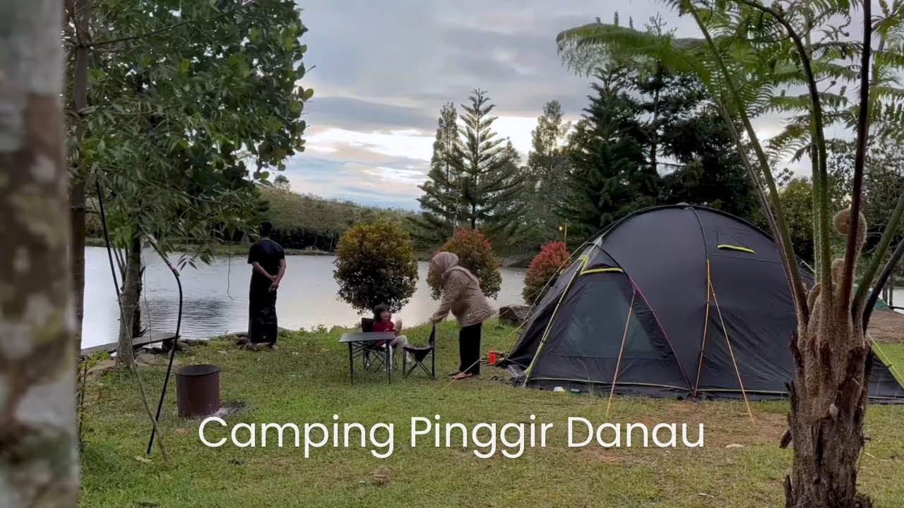 Camping Keluarga di Pinggir Danau yang Syahdu Rawa Cangkuang Puncak 2 Bogor