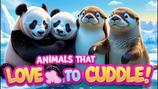 Animals That Love to Cuddle! 🐨🐼🦦🐧💞