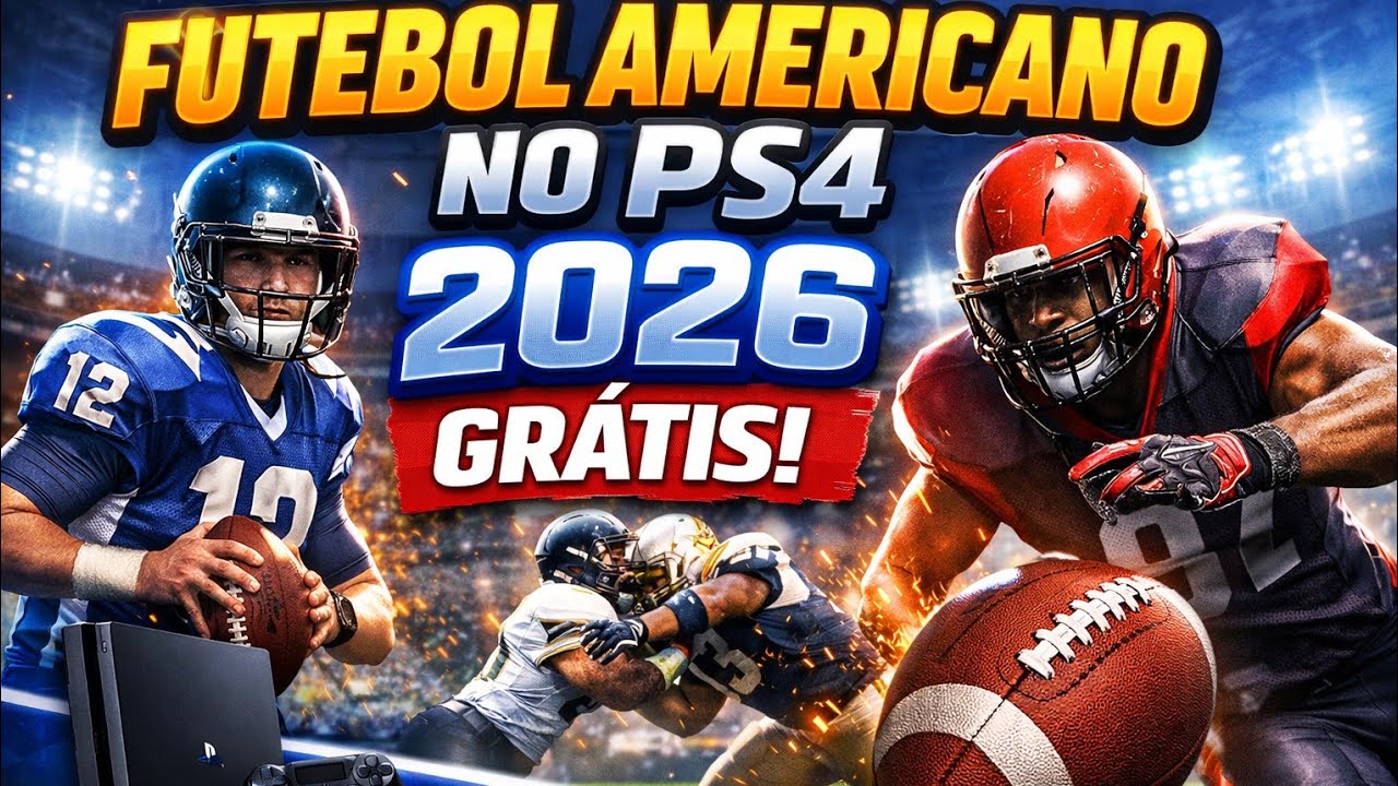 MAXIMUM FOOTBALL AMERICANO GRÁTIS NO PS4 EM 2026 😱🔥
