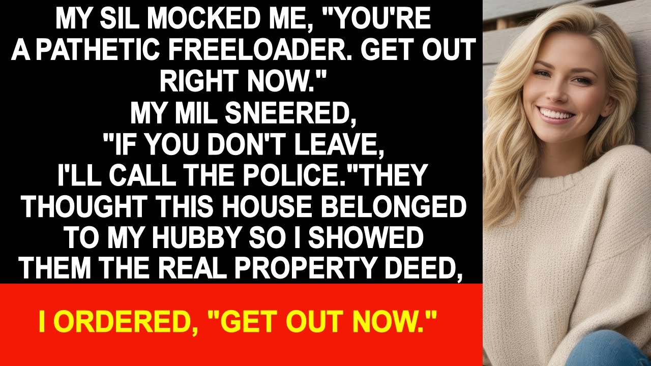 Моя невестка насмехалась надо мной: «Ты жалкая нахлебница. Убирайся отсюда немедленно».