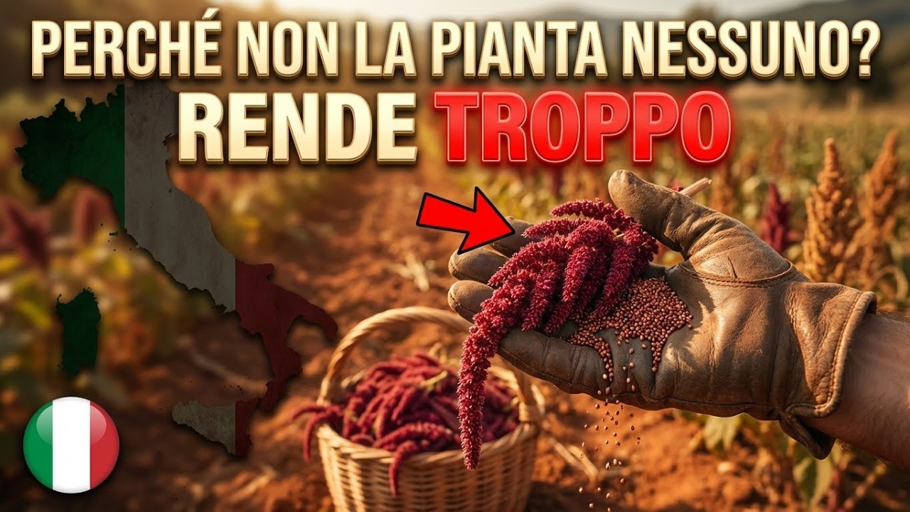 Più produttiva del mais e in più RIGENERA il SUOLO: ecco perché dà fastidio