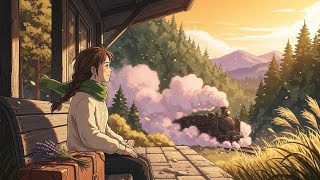 Waiting at the Forgotten Station: A Journey Home in Golden Light | Dreamy ASMR 🚂✨ screenshot 4