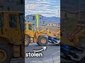 Suspect Uses Heavy Machinery to Attack Officers