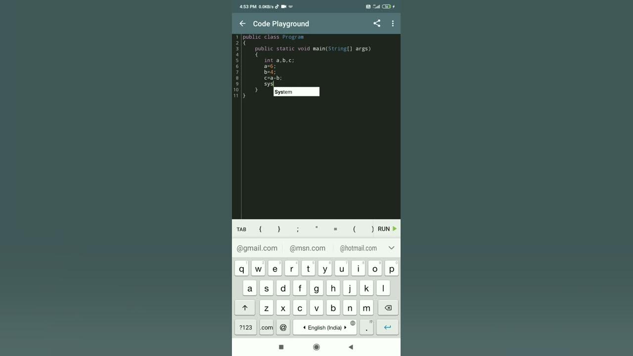 How to subtract a number in java #java #Program #subtraction - YouTube