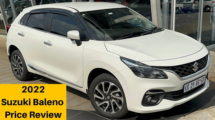 2022 Suzuki Baleno Price review , is it better value than the VW Polo Vivo ? | Cost of Ownership |