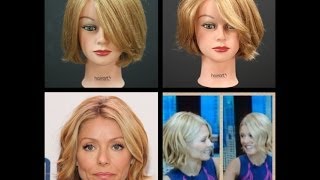 Kelly Ripa NEW Bob Haircut Tutorial | TheSalonGuy screenshot 5