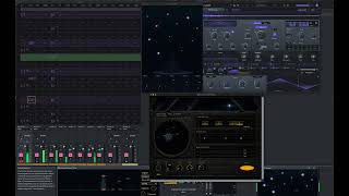 Generative and chill using only 2 max for live sequencers  in Ableton 