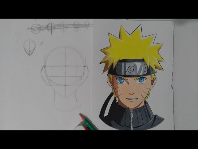 Como Desenhar Naruto? Dicas e Passo a Passo do Anime!