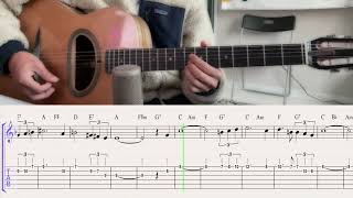 Video thumbnail of "La Mer (Beyond The Sea) Theme | Gypsy Jazz Guitar Tabs"