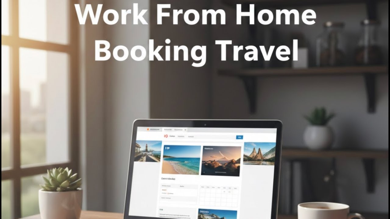 How People Are Working From Home Booking Travel!