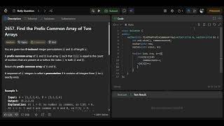 Leetcode 2657 || leetcode daily solution 20-05-2026 || C++ solution using frequency vector