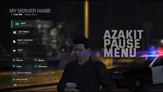 [FREE][ESX & QBCore] Pause Menu - Azakit_pausemenu