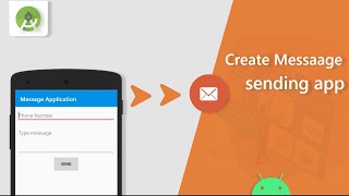 How to Send text message from android app || Android studio tutorial screenshot 1