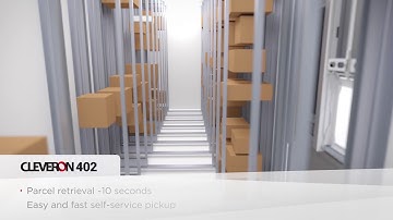 Intralogistics-storage-automated storage system -Cleveron 402 easy in-store click pickup by Neetwk