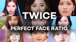 Twice Members Perfect Face Ratio l Golden Ratio l Lowcostedit