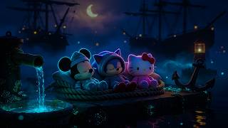 Fall Asleep in 3 Minutes ★ Quiet Mind Night ★ Soft Water Sounds for Overthinking Relief #3 screenshot 4