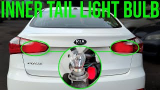 How to Replace Inner TailLight Bulb - Kia Forte 2014-2016