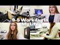 9-5 Corporate Work Day In Office | Standing Desk Updates, In Office Workday, Life Lately