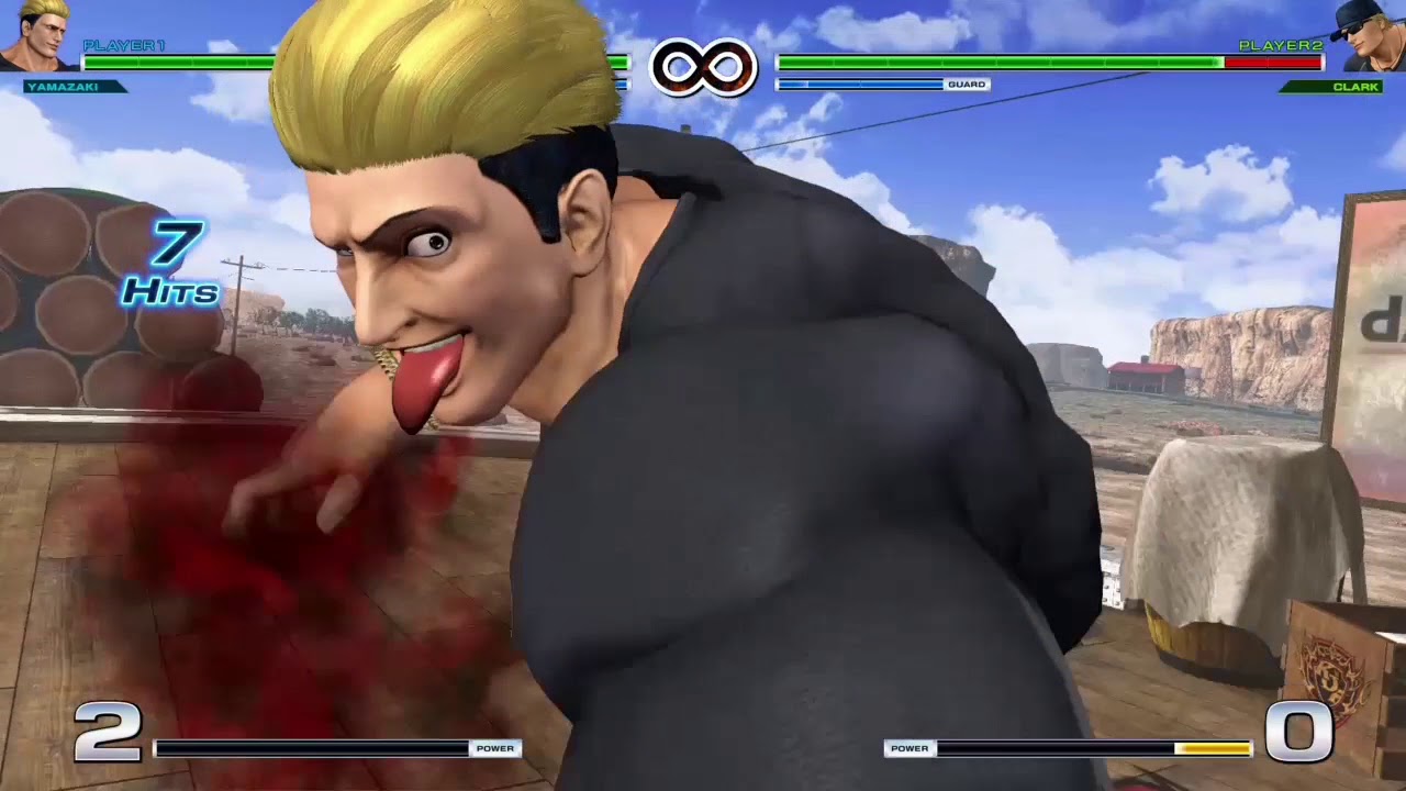 Ryuji Yamazaki 2nd Climax Desperation KOF XIV Super Special Move