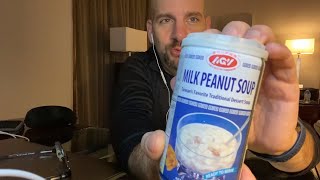 Milk Peanut Soup Taste Test | Taiwan's Favorite Dessert Soup | Obscure Cola