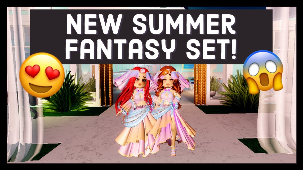 NEW! Summer Fantasy Set in ROYALE HIGH YouTube