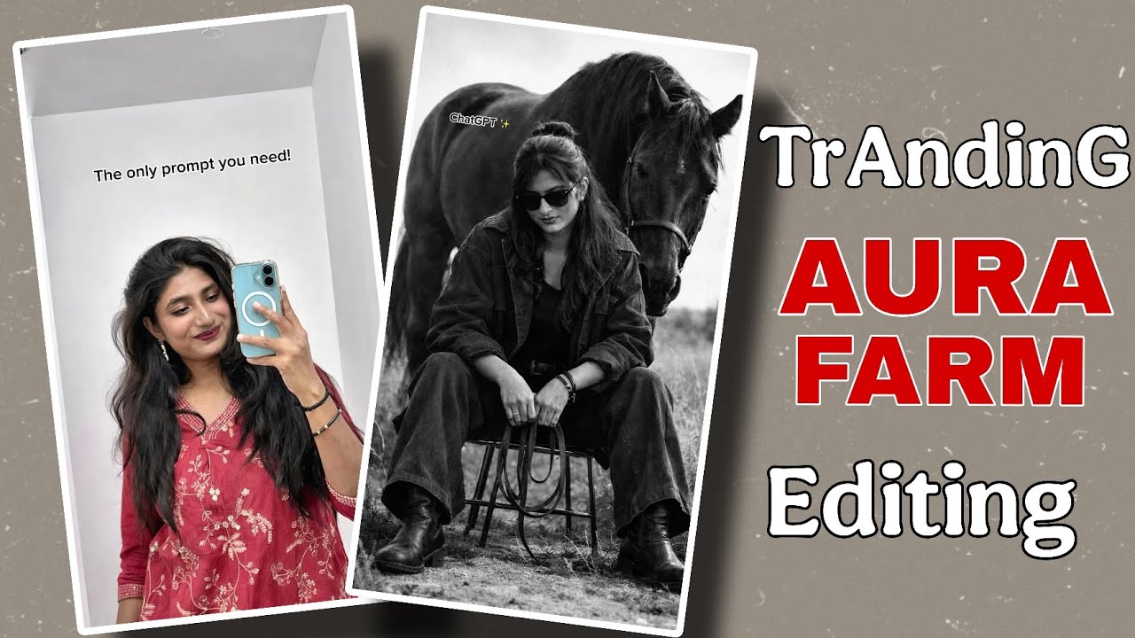 Trending Aura Farm Al Photo Editing Tutorial | Viral Ai Photo Prompt |
