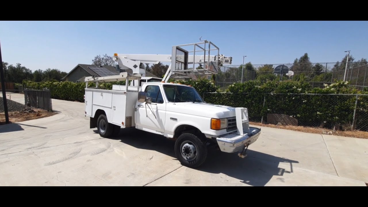 FORD SUPER DUTY BUCKET TRUCK FOR SALE