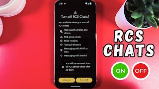 How to Enable or Disable RCS Chats on Google Pixel 9 Pro