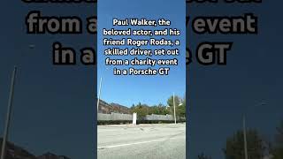 Paul walkers last ride