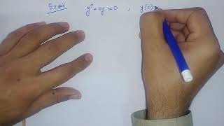 Lecture # 25 || How to solve Boundary  Value Problem || BVP ||  ODE