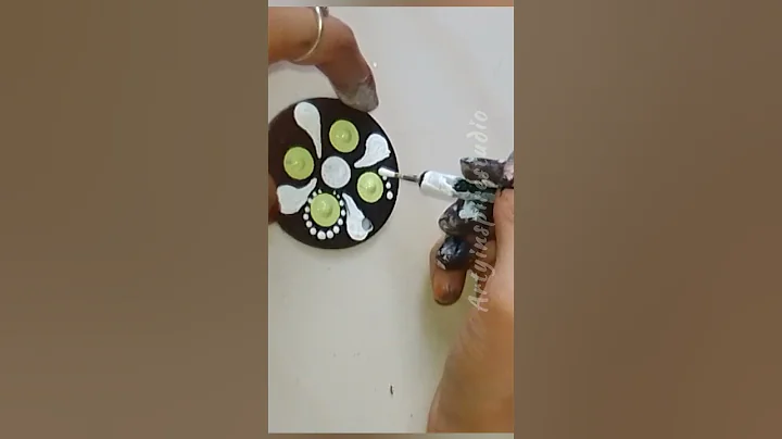 diy dot mandala keychain #shorts #dotmandala #keychain