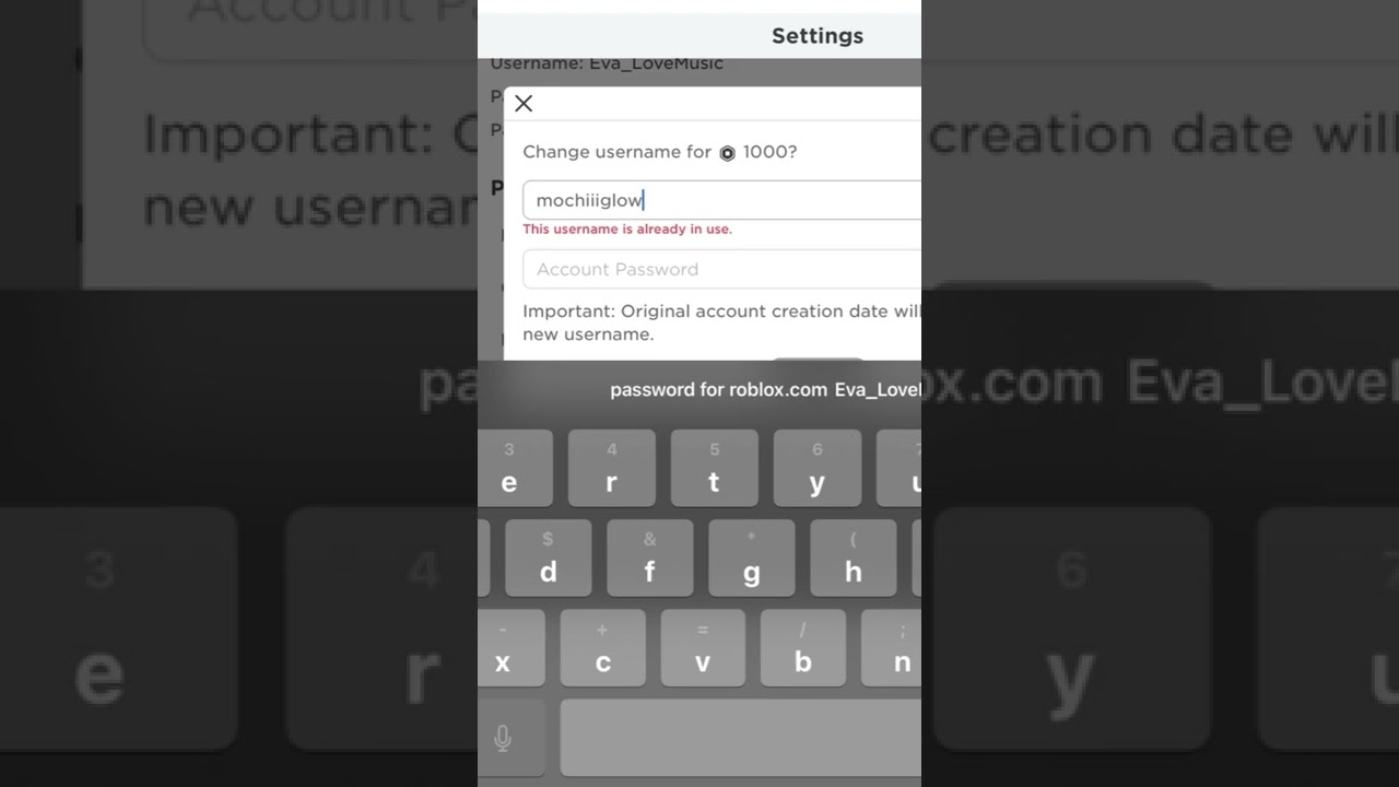 CHANGING MY ROBLOX USERNAME!
