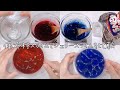 【ASMR】比較!保冷材スライムとジェリースライムを作る【音フェチ Slime 슬라임】