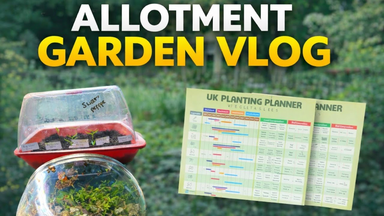 Terrarium Day with Shia 🌿 + Allotment Treats & Subscriber Surprises...