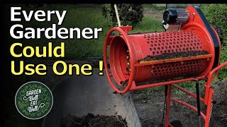 Soil Screener: Using A Rotating Compost Sifter In Your Garden To Get Good Fertile Soil