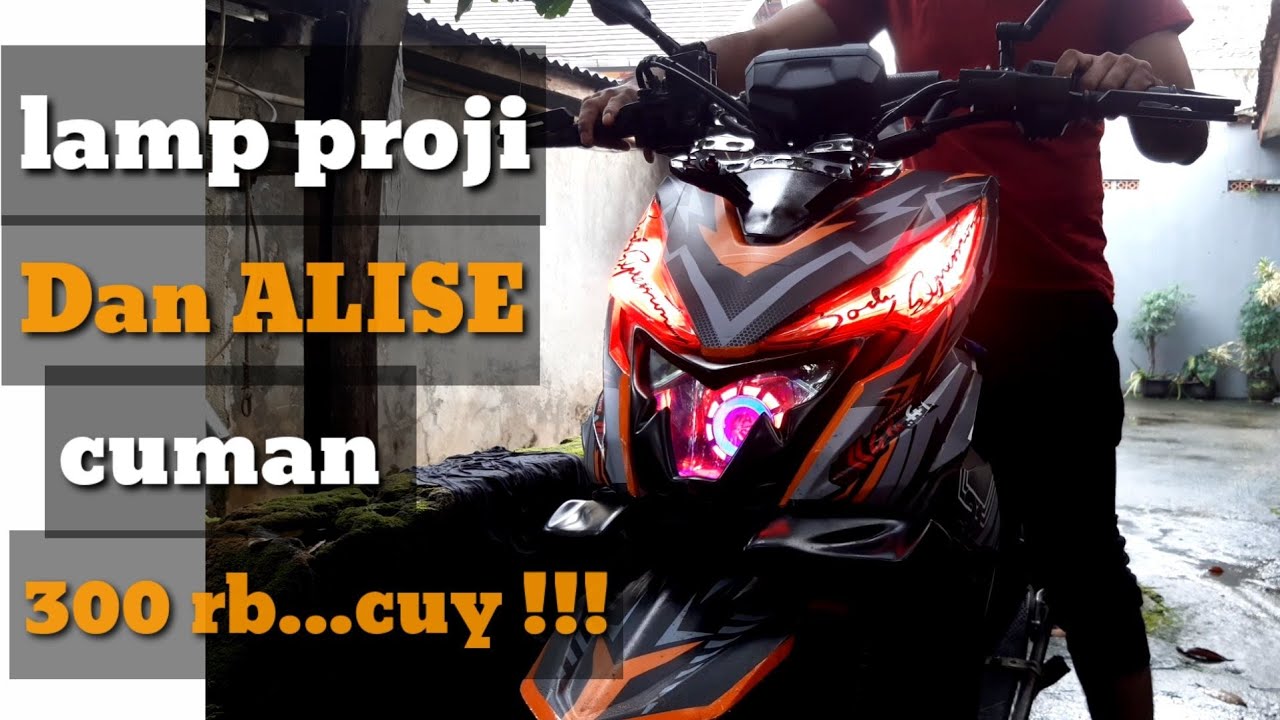 MODIFIKASI HONDA BEAT STREET Pasang Lampu Alis Dan Proji YouTube