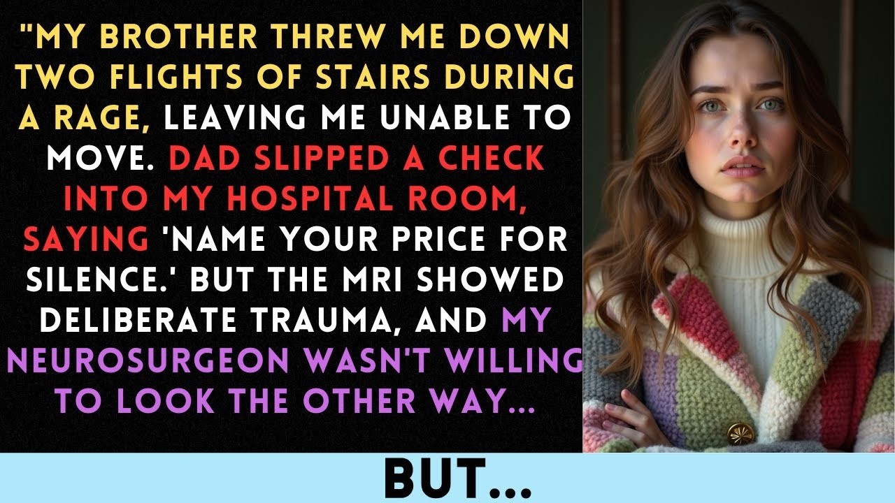 My Brother Broke My Spine—Dad Offered Money To Stay Silent  The MRI Scans Revealed All